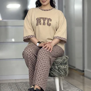 تیشرت و شلوار راحتی مارک نيك